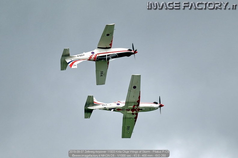2019-09-07 Zeltweg Airpower 11933 Krila Oluje Wings of Storm - Pilatus P-C9.jpg